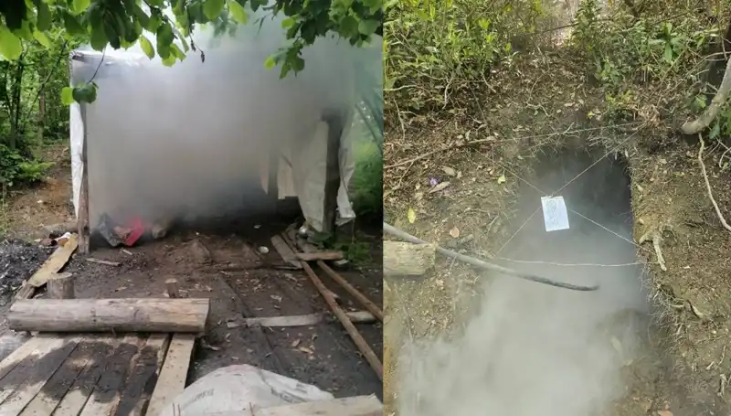 Kaçak Maden Ocakları Tespit Edildi: 9 Yeraltı Yolu Kapatıldı
