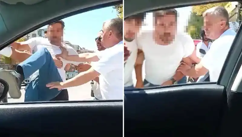 Trafikte Dehşet Saçan Dolmuş Şoförünün Olayı Ortalığı Karıştırdı