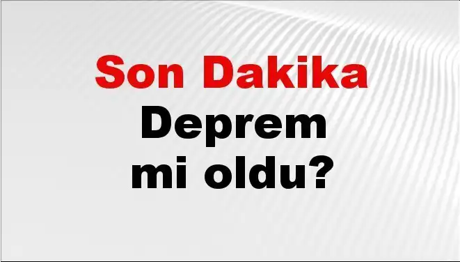 Muğla'da Deprem Korkusu: Son Dakika Bilgileri ve Detaylar